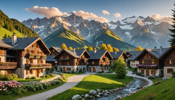 Vacances dans les alpes : où dormir autour du mont blanc ?